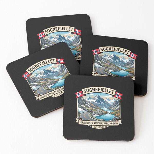 Item preview, Sognefjellet Norway Scenic Mountain Road designed and sold by enzoade.