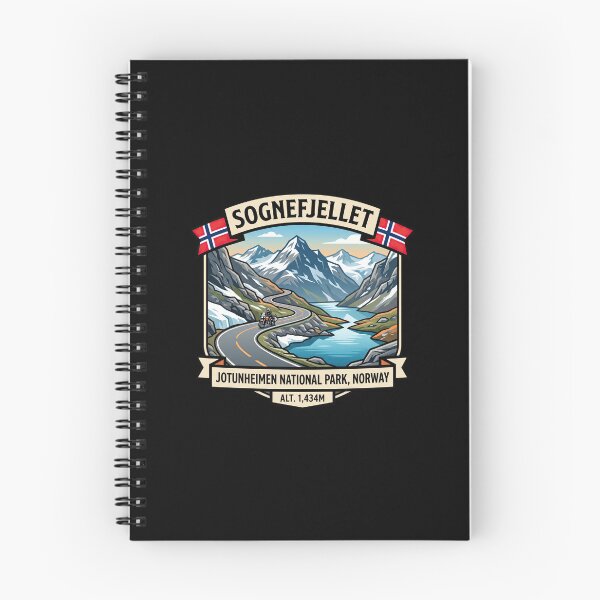 Item preview, Sognefjellet Norway Scenic Mountain Road designed and sold by enzoade.