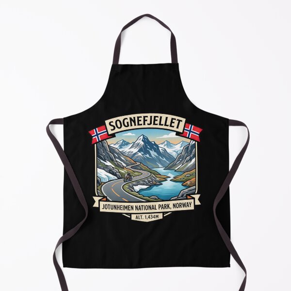 Item preview, Sognefjellet Norway Scenic Mountain Road designed and sold by enzoade.