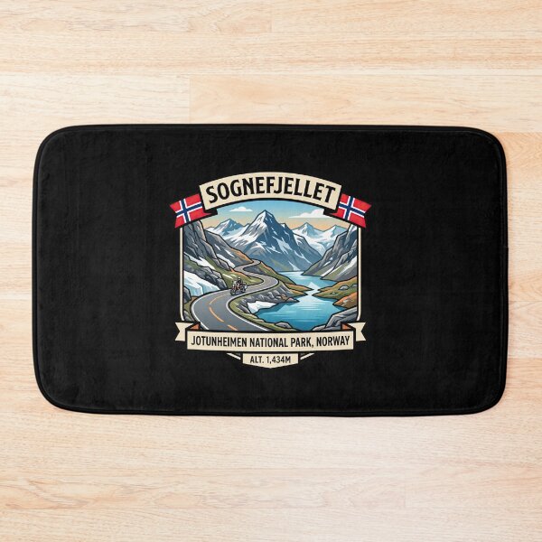 Item preview, Sognefjellet Norway Scenic Mountain Road designed and sold by enzoade.