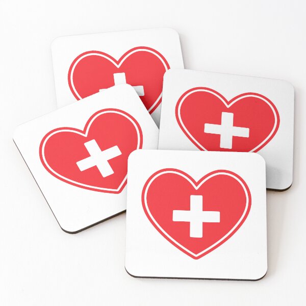 Item preview, Medical Heart Cross Healthcare Icon designed and sold by VectorForge Studio.