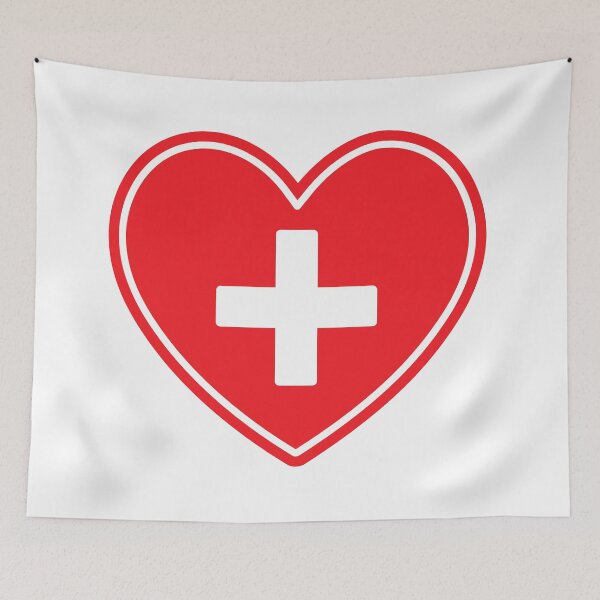 Item preview, Medical Heart Cross Healthcare Icon designed and sold by VectorForge Studio.