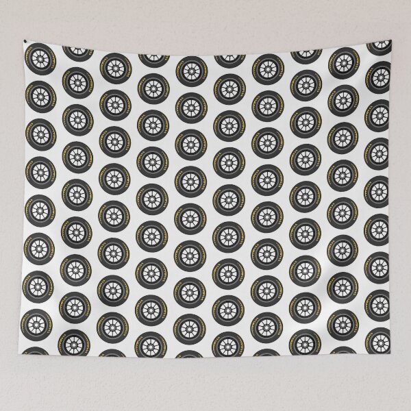 Item preview, Yellow Medium F1 Tyre designed and sold by PitWallArt.