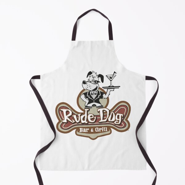 Item preview, Rude Dog Bar and Grill Cartoon Mascot designed and sold by Jengvbc.