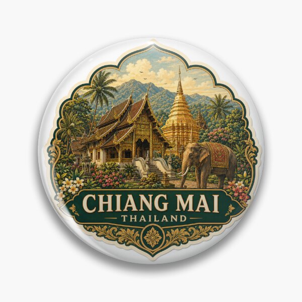 Item preview, Chiang Mai, Thailand designed and sold by ChicClicker.