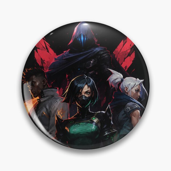 Item preview, Valorant Agents Poster | Viper, Jett, Phoenix & Omen Fan Art designed and sold by NBT-NOVA.