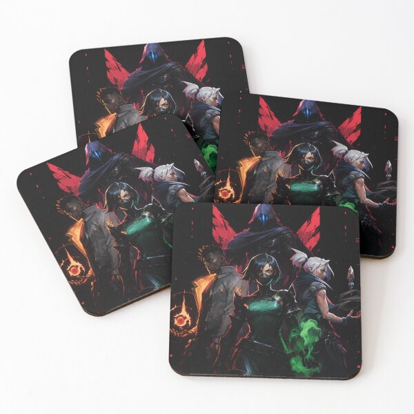 Item preview, Valorant Agents Poster | Viper, Jett, Phoenix & Omen Fan Art designed and sold by NBT-NOVA.