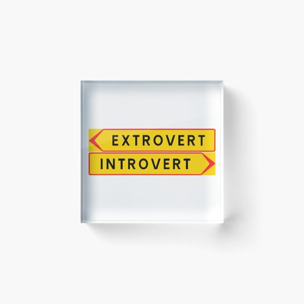 Item preview, Extrovert vs. Introvert designed and sold by ALF2023.
