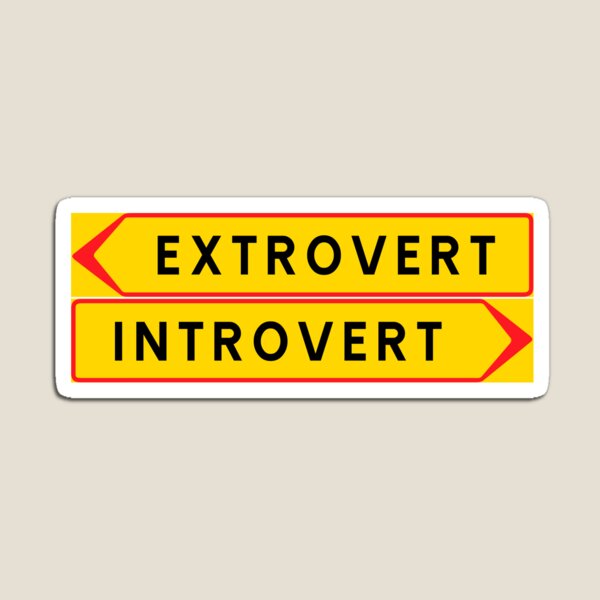Item preview, Extrovert vs. Introvert designed and sold by ALF2023.