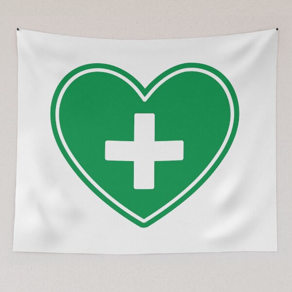 Item preview, Medical Heart Cross Healthcare Icon designed and sold by VectorForge Studio.