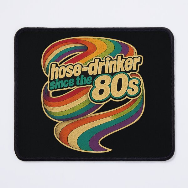 Item preview, Hose Drinker Since the 80s | 1980s graphic shirt | 80s Kid Gen X/Millenial Nostalgia Gift | Retro Vintage Christmas Birthday designed and sold by The Frog.