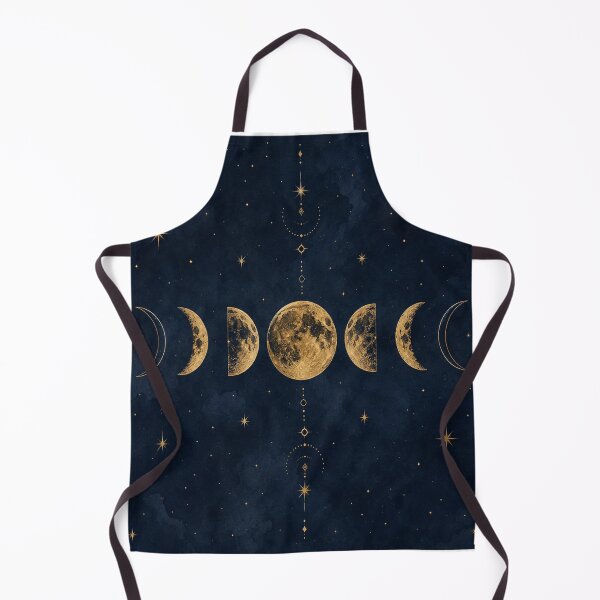 Item preview, Celestial Gold & Midnight Moon Phase designed and sold by teemix.