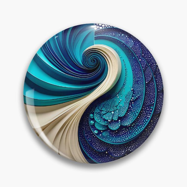 Item preview, Swirling Ocean and Sand Patterns designed and sold by Vicky Brago-Mitchell®.