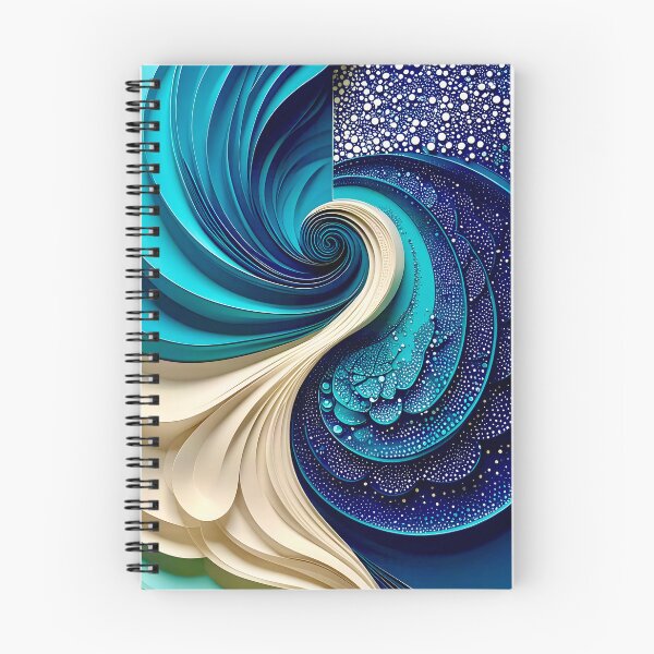 Item preview, Swirling Ocean and Sand Patterns designed and sold by Vicky Brago-Mitchell®.