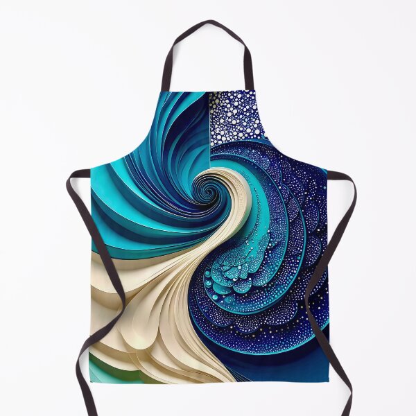 Item preview, Swirling Ocean and Sand Patterns designed and sold by Vicky Brago-Mitchell®.