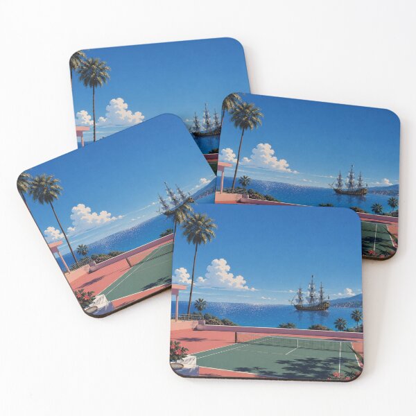 Item preview, Hiroshi Nagai Tennis Court Pirate ship cove large designed and sold by SteakSwauce.