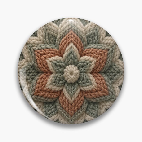 Item preview, Chunky Yarn Mandala Texture designed and sold by teemix.