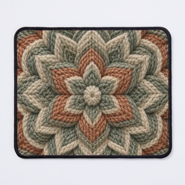 Item preview, Chunky Yarn Mandala Texture designed and sold by teemix.