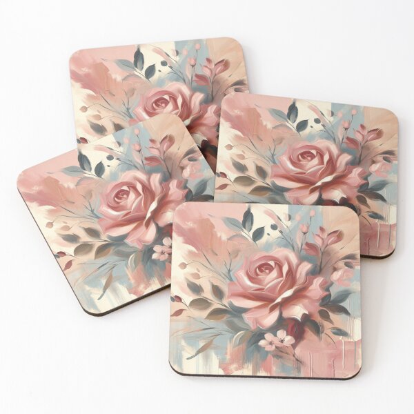 Item preview, Soft Floral Pink Watercolor Rose | Romantic Flora | Vintage Blush Rose | Watercolor Floral Rose designed and sold by Catzelle.