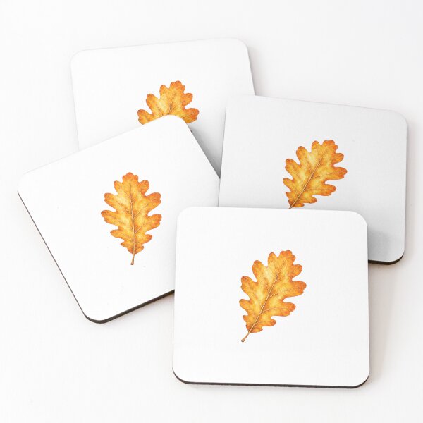 Item preview, Golden Oak Leaf Clipart | Watercolor Botanical Leaf | Autumn Botanical Art designed and sold by Nolmo.
