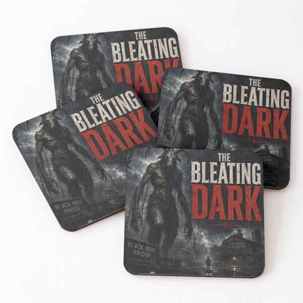 Item preview, The Bleating Dark — Horned Cryptid Horror designed and sold by PghArt.
