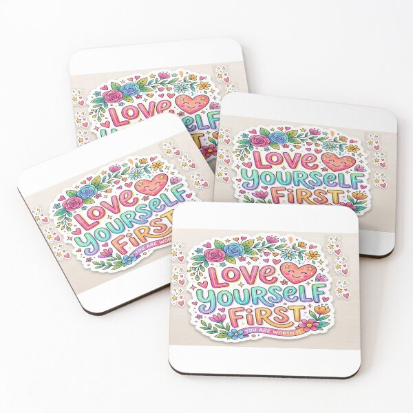 Item preview, LOVE YOURSELF FIRST designed and sold by MR4me.