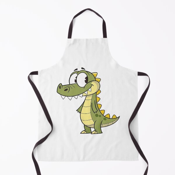 Item preview, Cute Cartoon Alligator Sticker | Funny Smiling Crocodile Cartoon | Kawaii Reptile Animal Illustration designed and sold by Roni554.