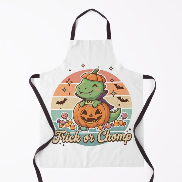 Item preview, Trick or Chomp Cute Dinosaur Halloween Pumpkin Costume Shirt designed and sold by DIRTYSKETCHH.