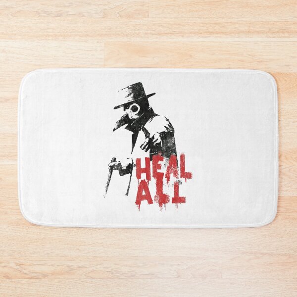 Item preview, Plague Doctor Pointing Wooden Cane Urban Stencil designed and sold by EdvvinStudios.