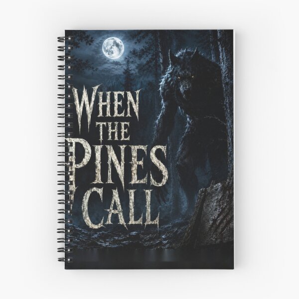 Item preview, When the Pines Call — Werewolf Forest Horror designed and sold by PghArt.