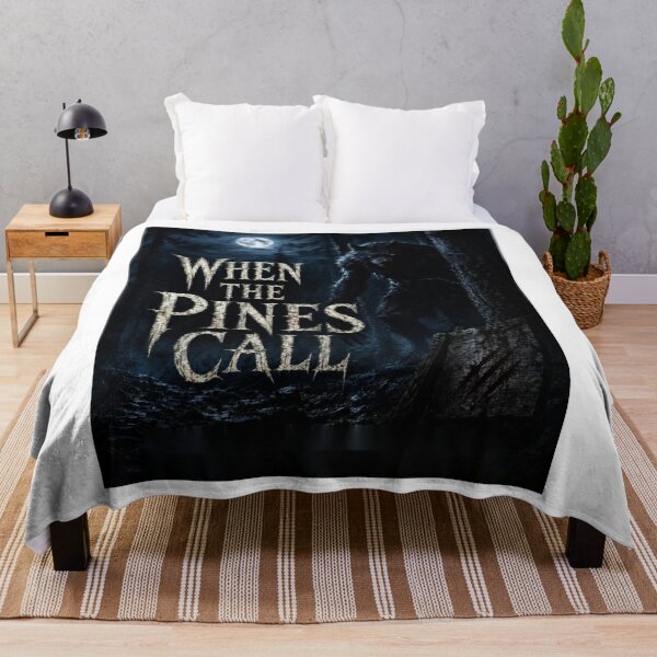 Item preview, When the Pines Call — Werewolf Forest Horror designed and sold by PghArt.
