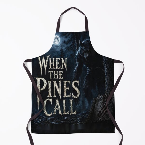 Item preview, When the Pines Call — Werewolf Forest Horror designed and sold by PghArt.