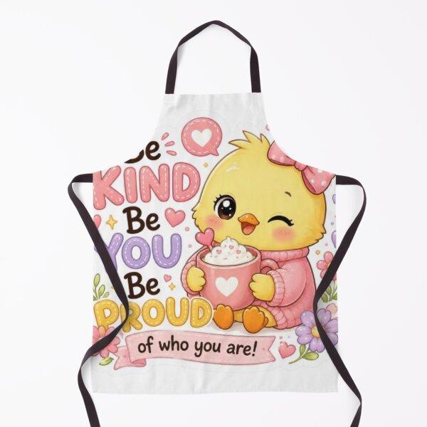 Item preview, Cute Kawaii Chick Sticker | Be Kind Be You Be Proud | Baby Chick Sticker | Pastel Animal Art designed and sold by Vegasstickers.