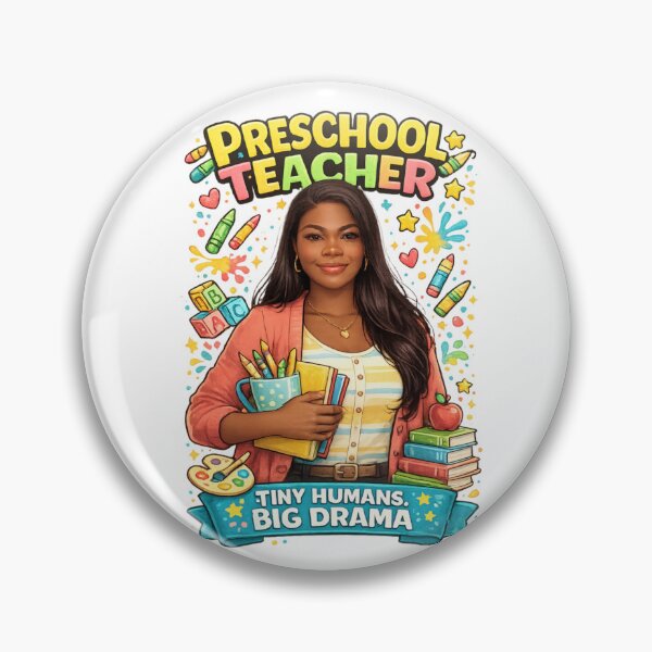 Item preview, Preschool Teacher Tiny Humans Big Drama Funny Shirt designed and sold by Fruitflix.