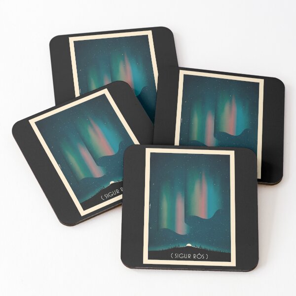 Item preview, Minimalist Waving Aurora Borealis designed and sold by TimzUneeverse.