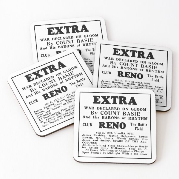 Item preview, Count Basie Declares War on Gloom (Kansas City, 1935) designed and sold by redraspus.