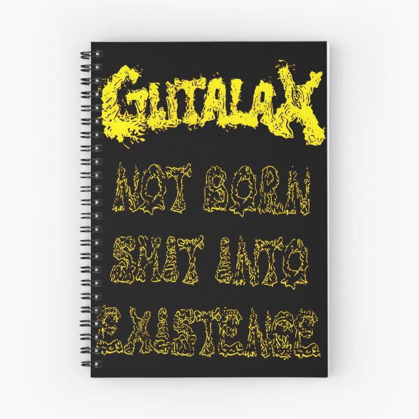 Item preview, Not Born Into Existence Grunge Yellow Typography designed and sold by meedtrading.