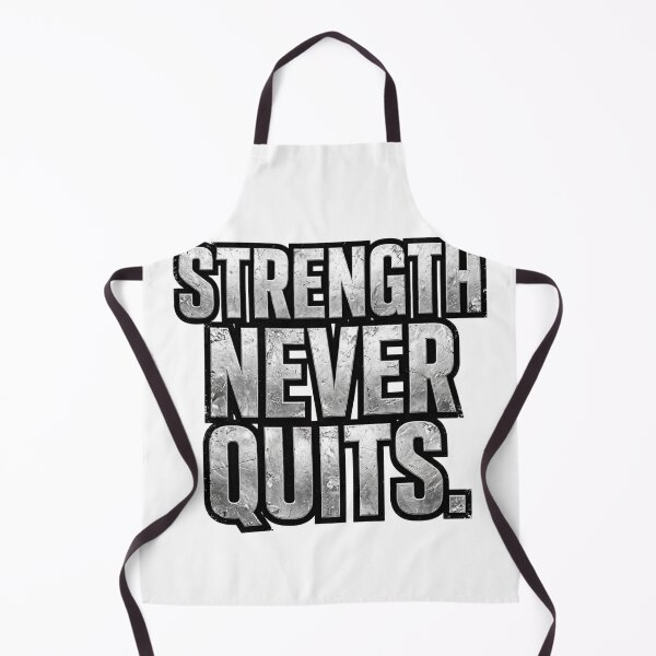 Item preview, Strength Never Quits designed and sold by Geordesign.