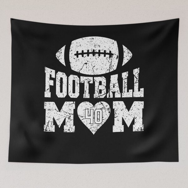 Item preview, Vintage Football Mom Number 40 designed and sold by JamesCrArt.