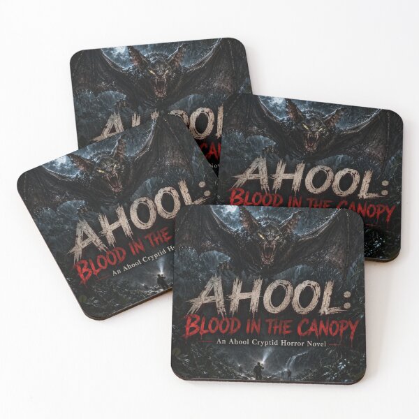 Item preview, Ahool: Blood in the Canopy — Bat Cryptid Horror designed and sold by PghArt.