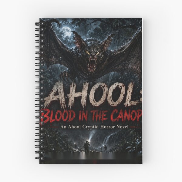 Item preview, Ahool: Blood in the Canopy — Bat Cryptid Horror designed and sold by PghArt.