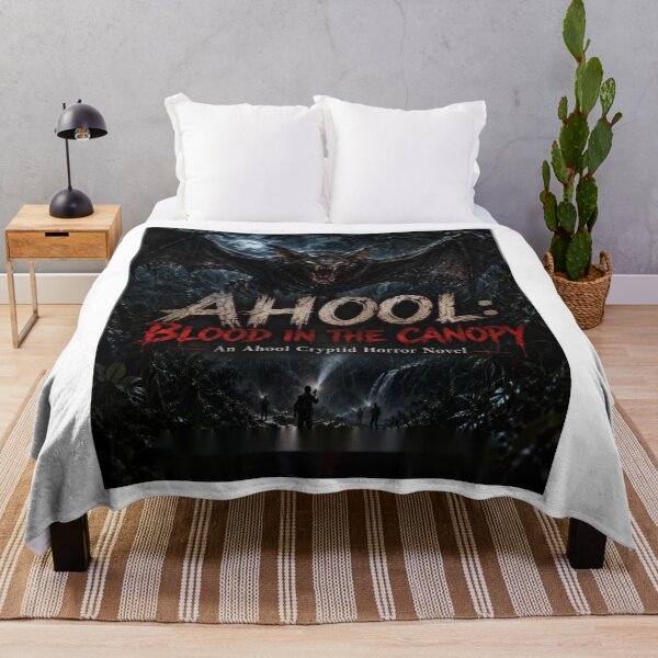 Item preview, Ahool: Blood in the Canopy — Bat Cryptid Horror designed and sold by PghArt.