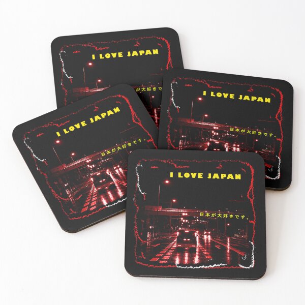Item preview, I Love Japan Cyberpunk Neon Noir Tokyo Street designed and sold by Edwere.