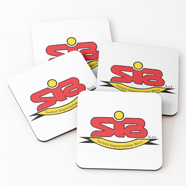 Item preview, SIB Societa Importazione Birre Red Yellow Logo designed and sold by Jengvbc.