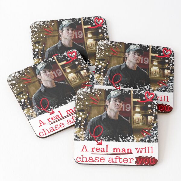 Item preview, A Real Man Will Chase After You. (House of Wax) designed and sold by ☆ allibear Arts ☆.