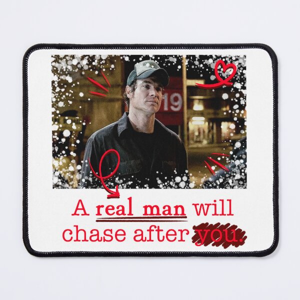 Item preview, A Real Man Will Chase After You. (House of Wax) designed and sold by ☆ allibear Arts ☆.