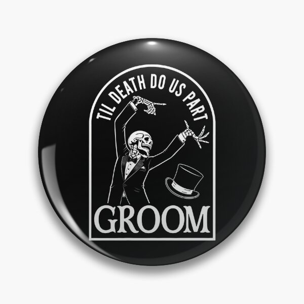 Item preview, Groom Bride Til Death Do Us Part Skeleton Halloween Matching designed and sold by JamesCrArt.