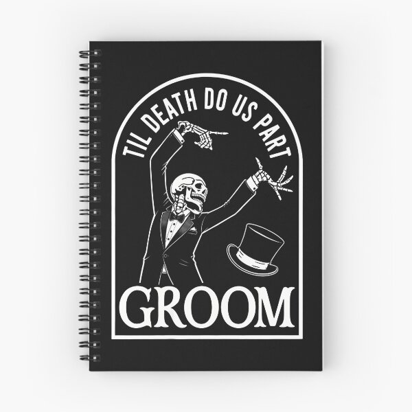 Item preview, Groom Bride Til Death Do Us Part Skeleton Halloween Matching designed and sold by JamesCrArt.