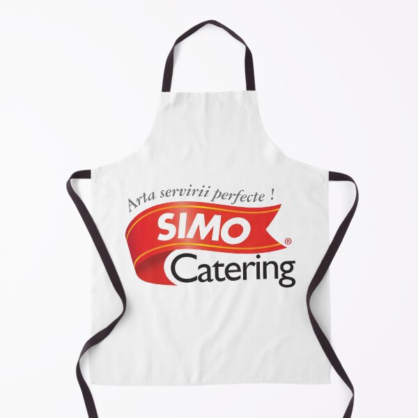 Item preview, SIMO Catering Red Banner Crest Ribbon Logo designed and sold by Jengvbc.