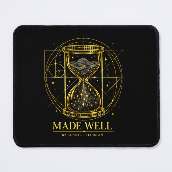 Item preview, Cosmic Denim Hourglass Precision Sacred Geometry Surreal Space Art designed and sold by teemix.